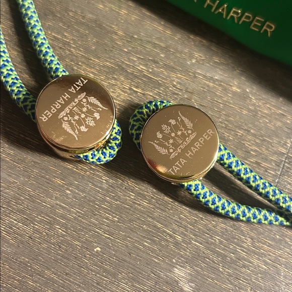 Tata Harper Vibrant Green Cosmetic Pouch - Picture 3 of 5